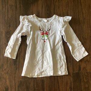 Girl Christmas Long Sleeve Top